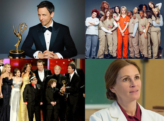 Seth Meyers, Julia Roberts, Orange Is the New Black cast, Modern Family cast Seth Meyers, Julia Roberts, Orange Is the New Black cast, Modern Family cast